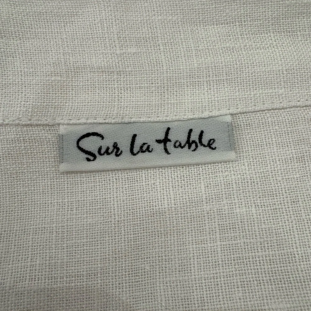 Sur La Table Cream Dining Tablecloth